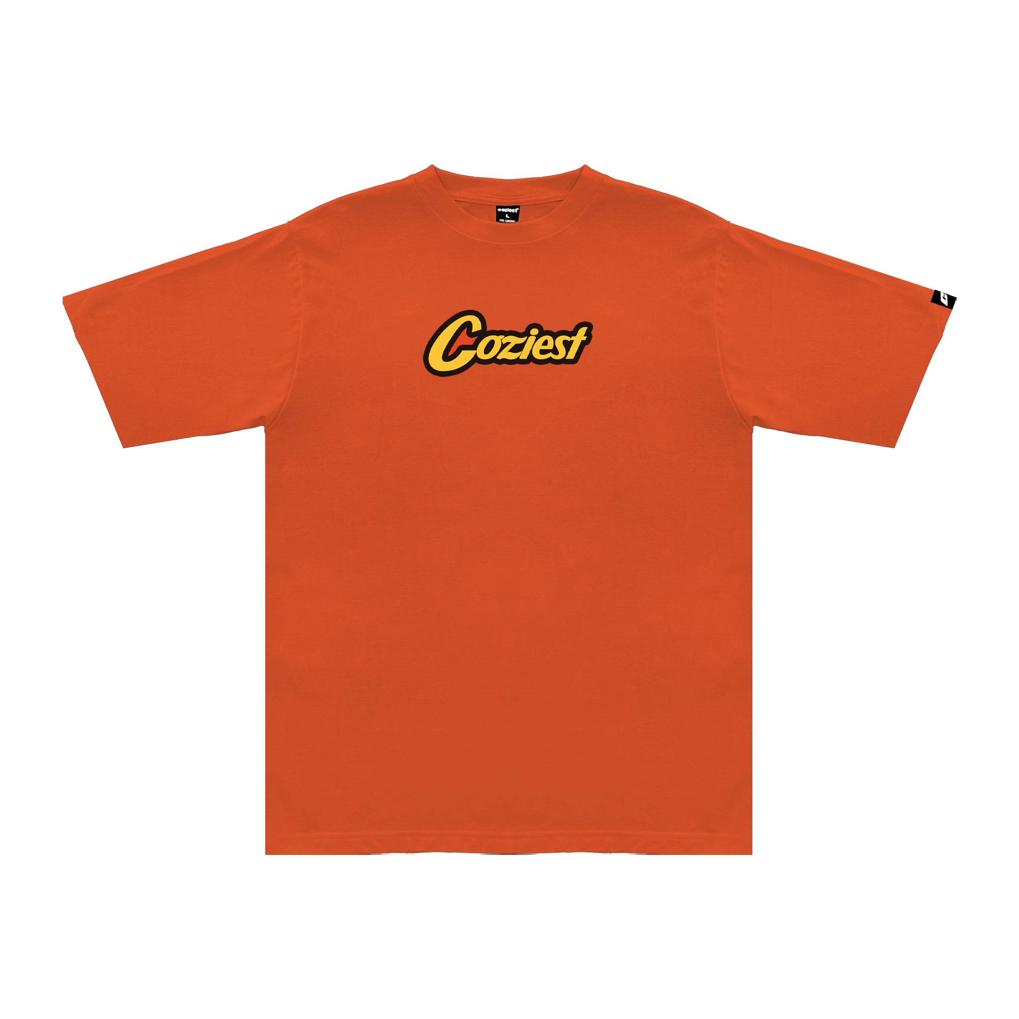 "Charms" Tee in Orange Colorway