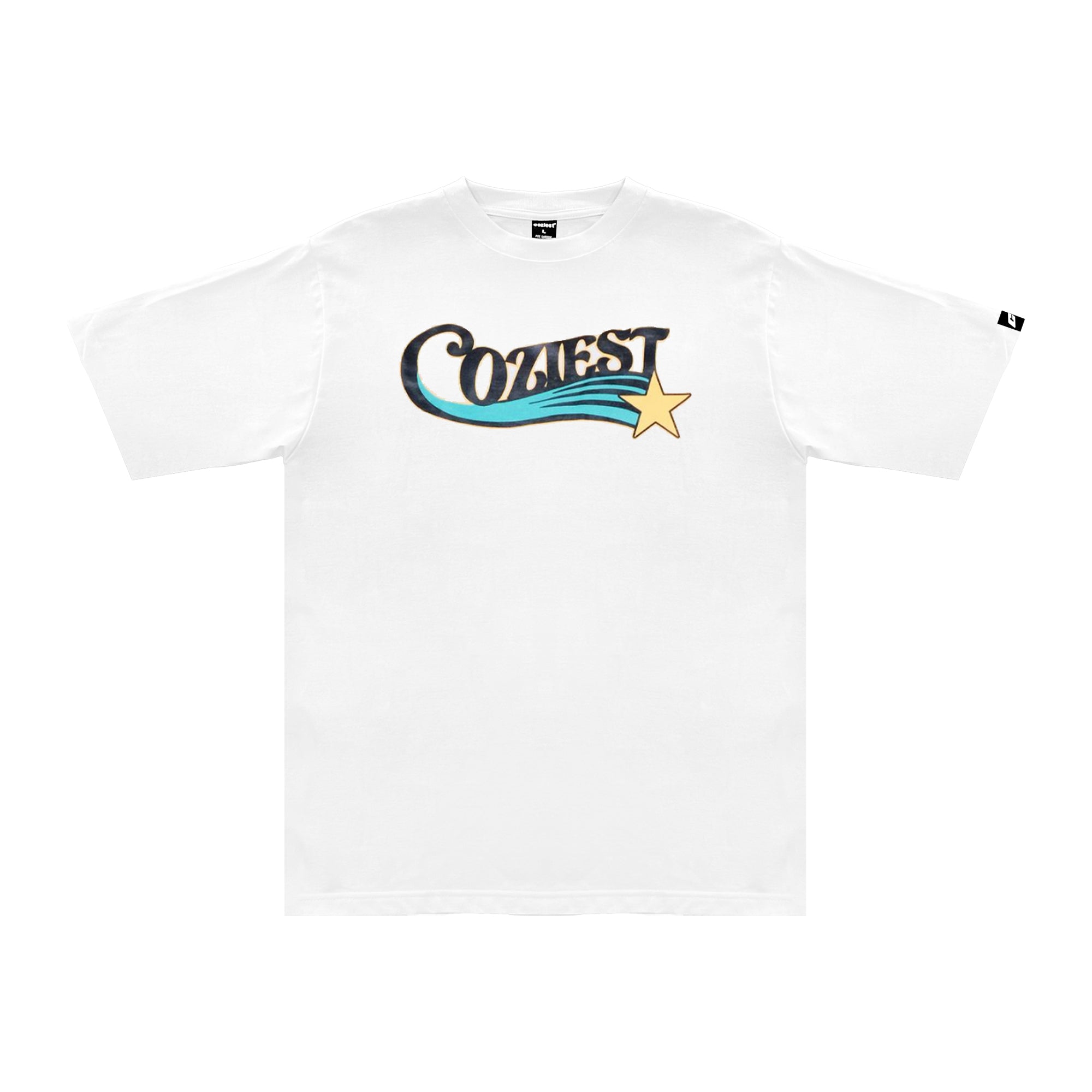 "Star" Tee in White Colorway