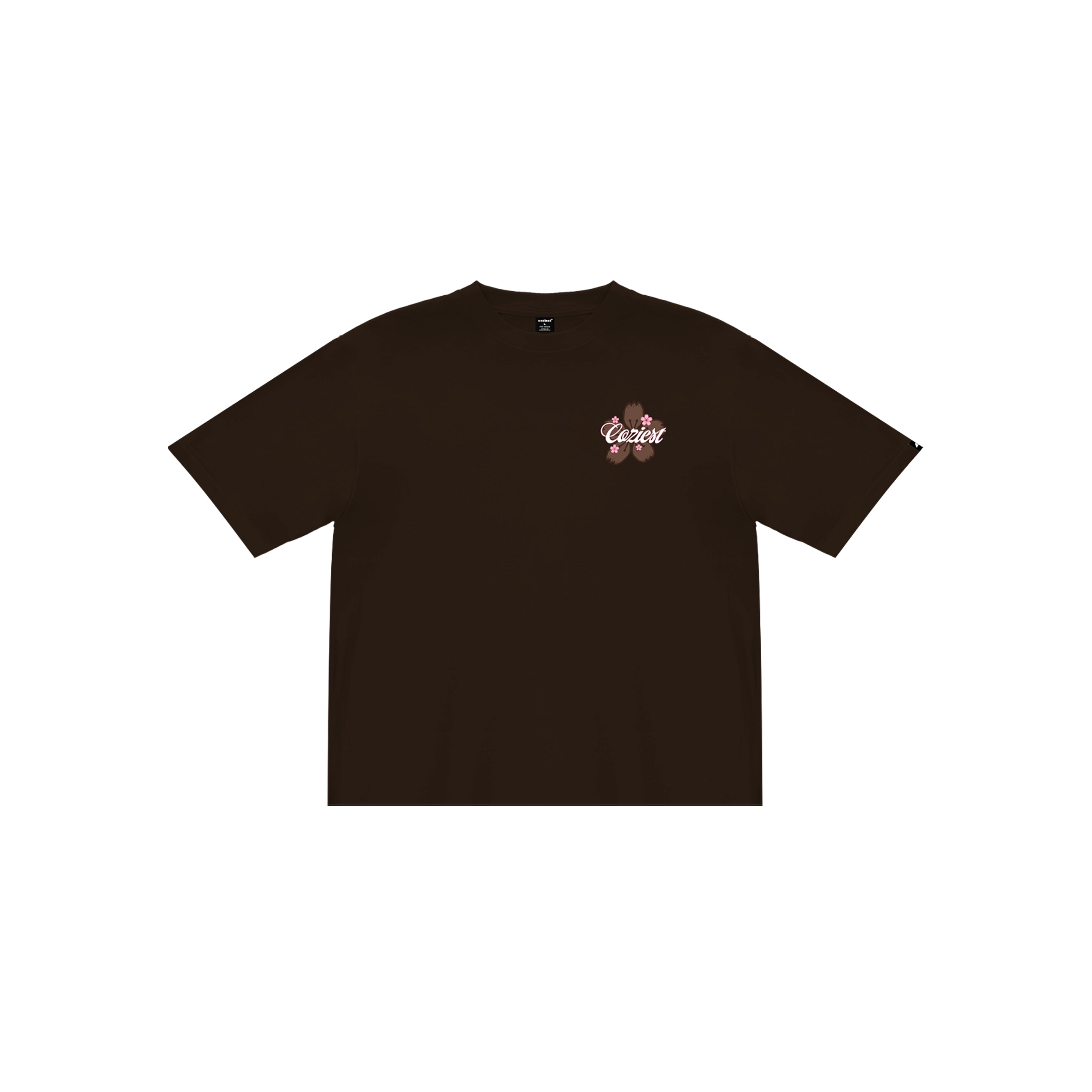 "Blossom Tee in Dark Brown Colorway