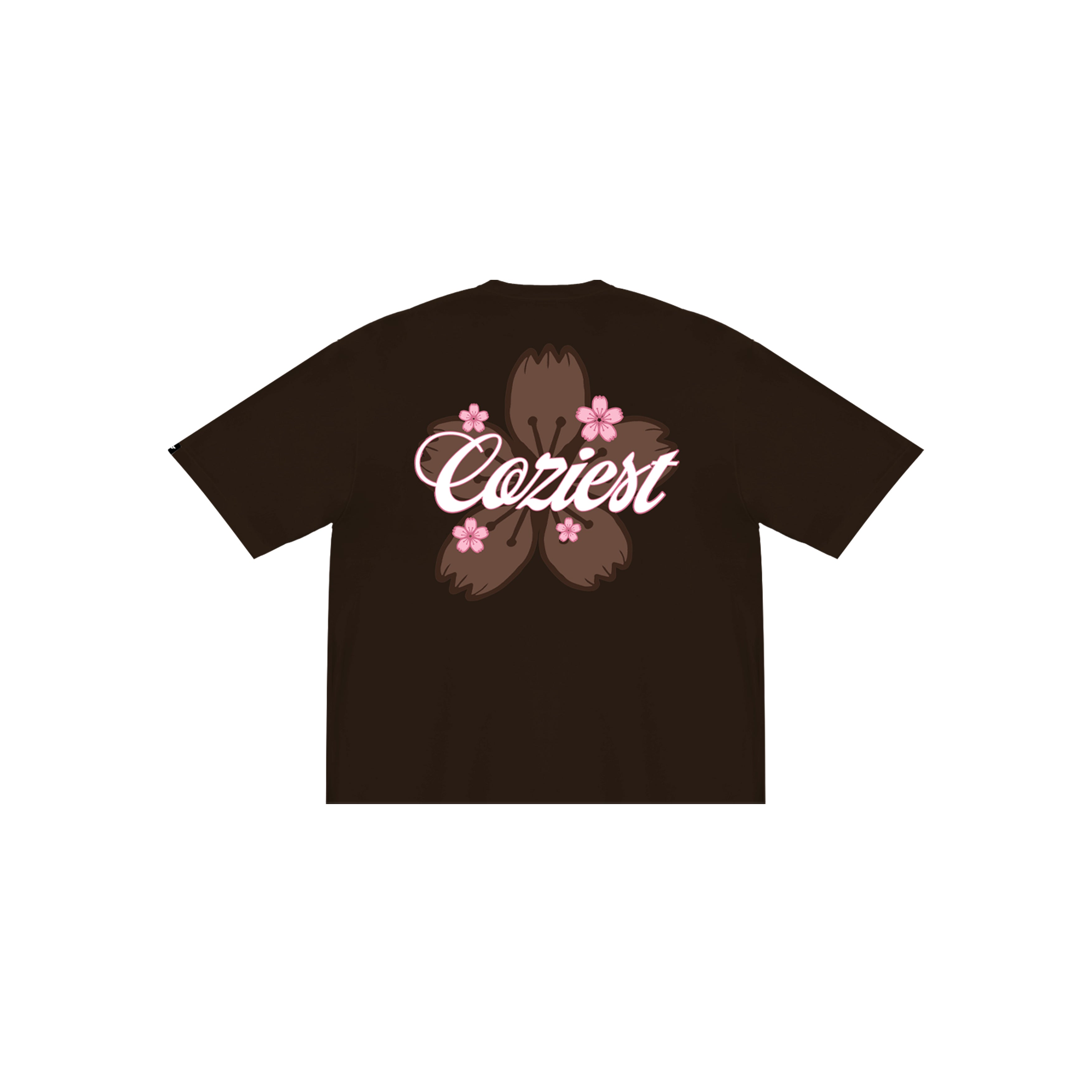 "Blossom Tee in Dark Brown Colorway
