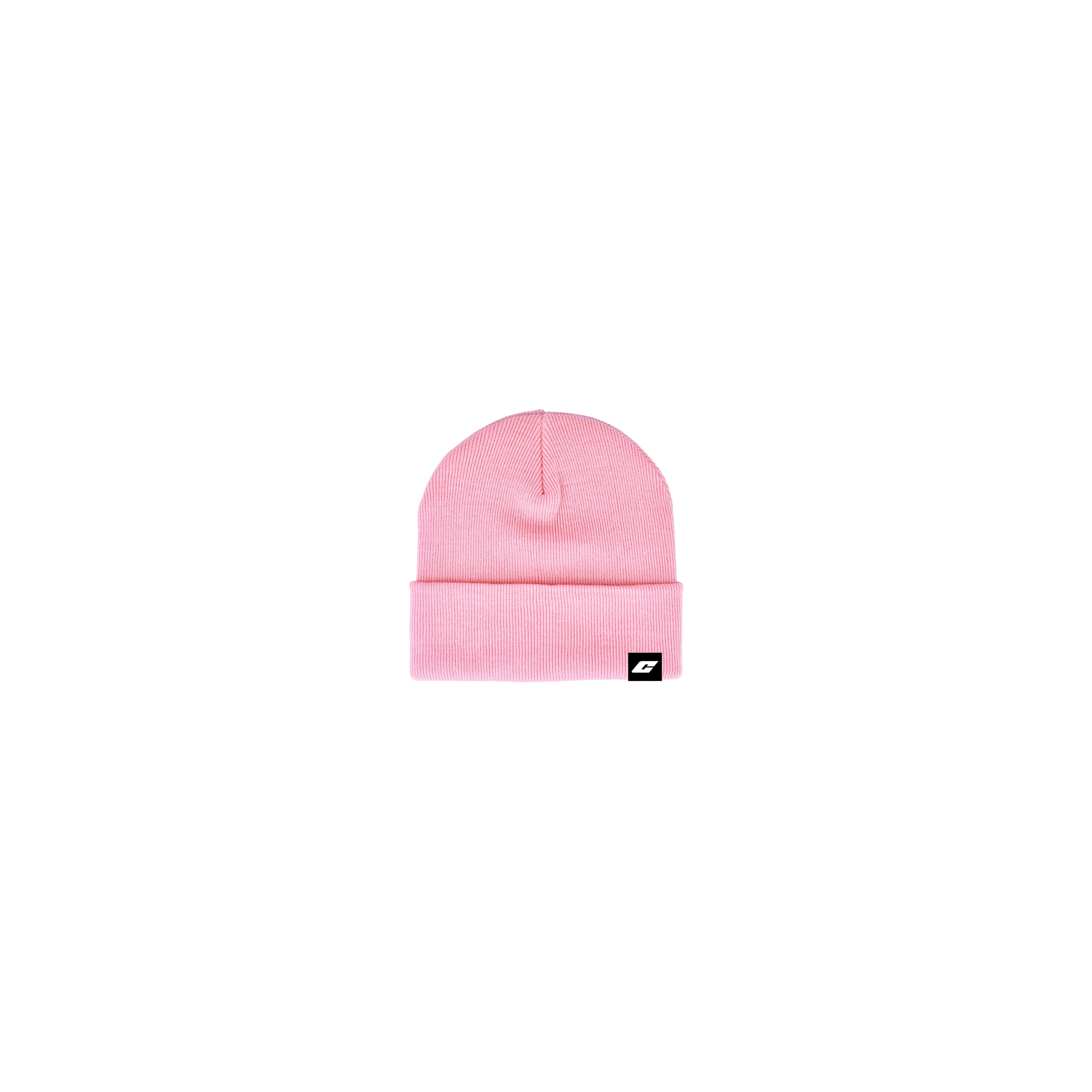 "C" Logo Beanie in Pink Colorway